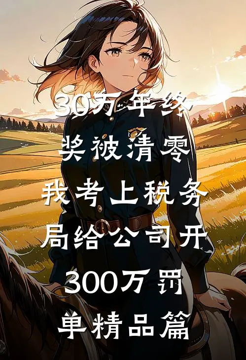 30万年终奖被清零，我考上税务局给公司开300万罚单精品篇