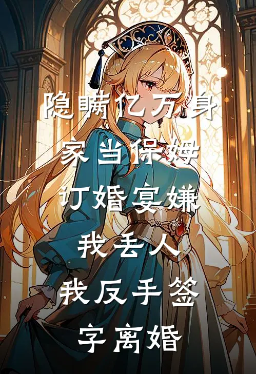 隐瞒亿万身家当保姆，订婚宴嫌我丢人，我反手签字离婚