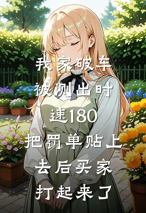 我家破车被测出时速180，把罚单贴上去后买家打起来了