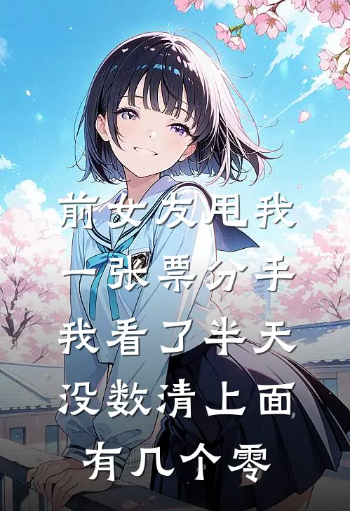 前女友甩我一张票分手，我看了半天没数清上面有几个零