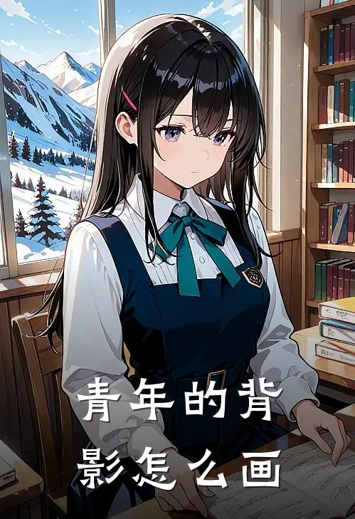 青年的背影怎么画