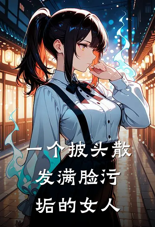 一个披头散发满脸污垢的女人