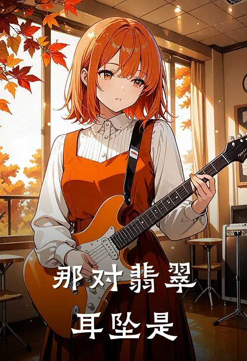 那对翡翠耳坠是