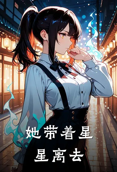 她带着星星离去