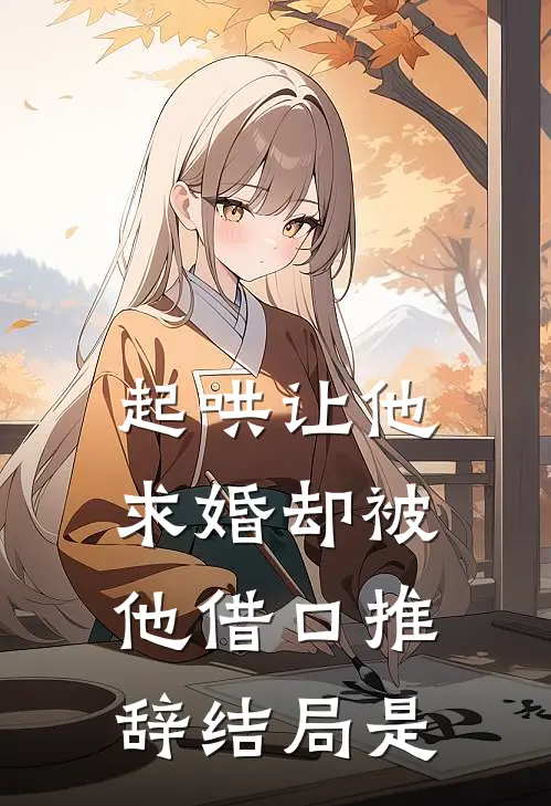 起哄让他求婚却被他借口推辞结局是