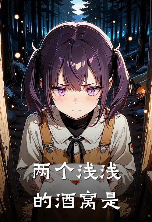 两个浅浅的酒窝是