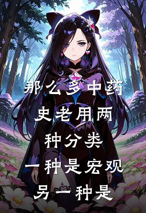 那么多中药,史老用两种分类,一种是宏观另一种是