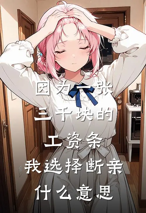 因为一张三千块的工资条，我选择断亲什么意思