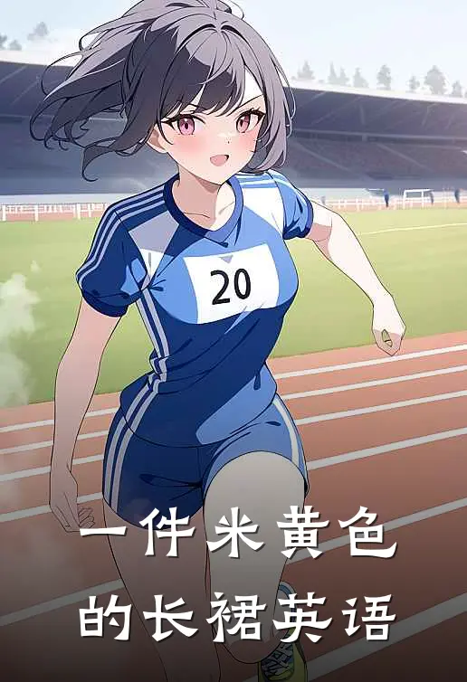 一件米黄色的长裙英语