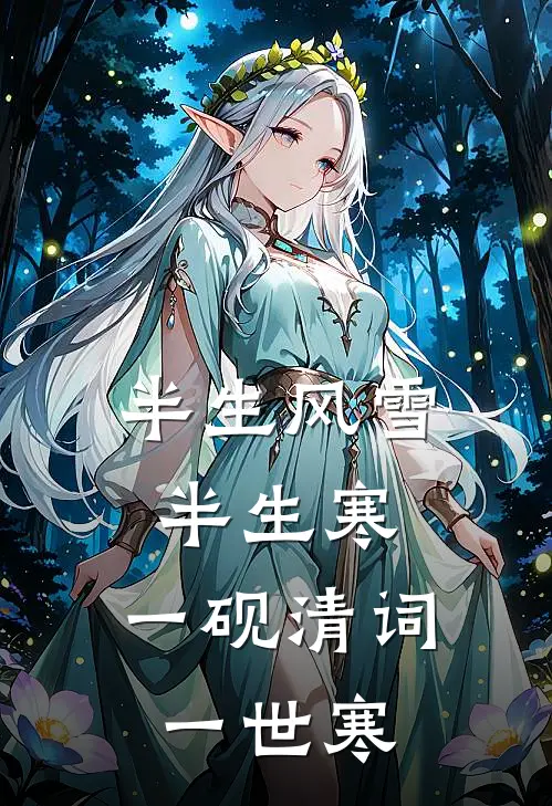 半生风雪半生寒,一砚清词一世寒