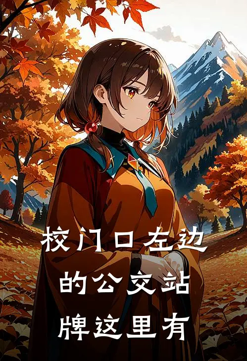 校门口左边的公交站牌这里有