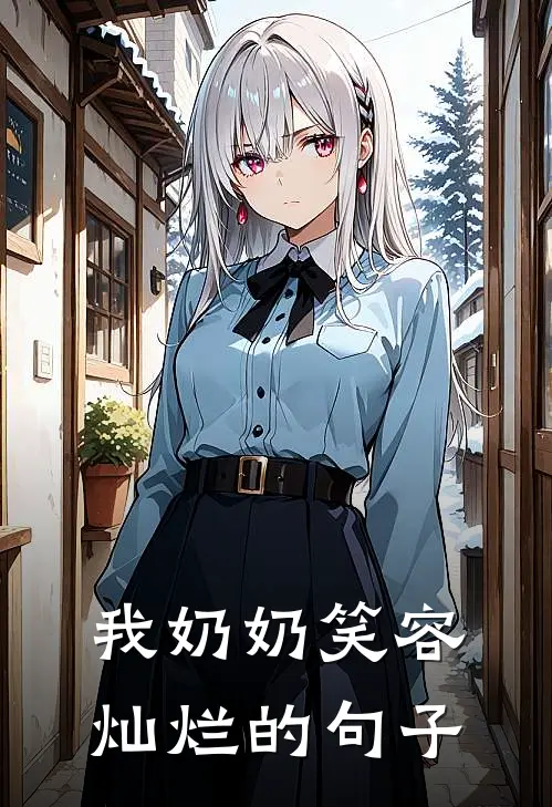 我奶奶笑容灿烂的句子
