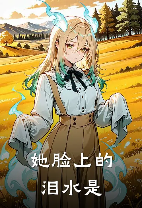 她脸上的泪水是