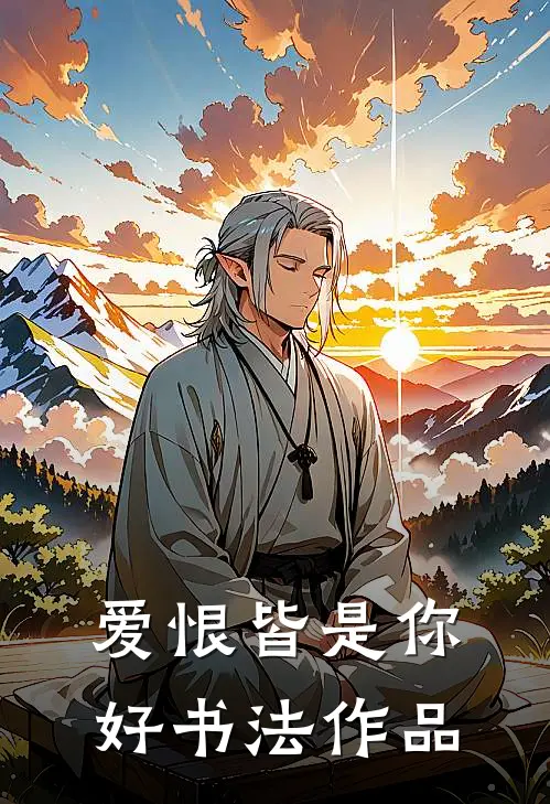 爱恨皆是你好书法作品