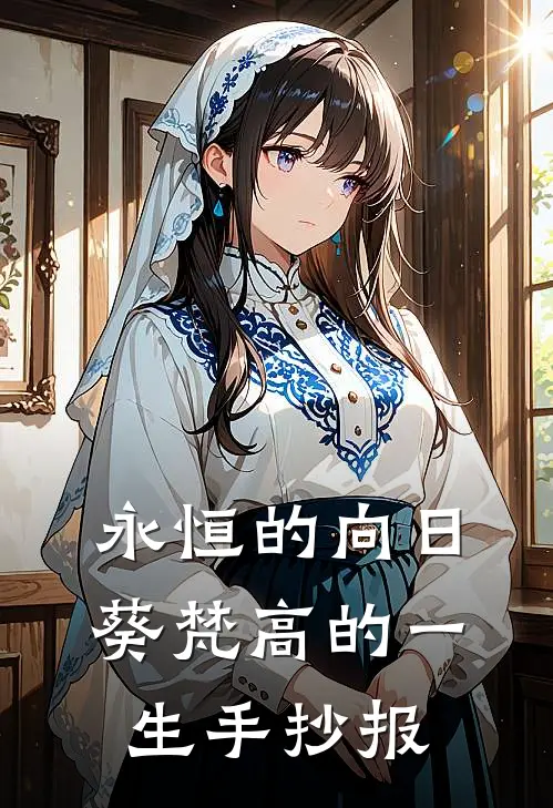永恒的向日葵梵高的一生手抄报