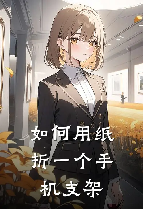 如何用纸折一个手机支架