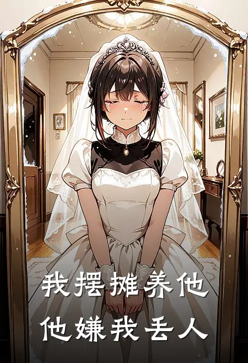 我摆摊养他，他嫌我丢人
