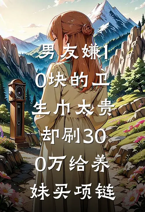 男友嫌10块的卫生巾太贵，却刷300万给养妹买项链