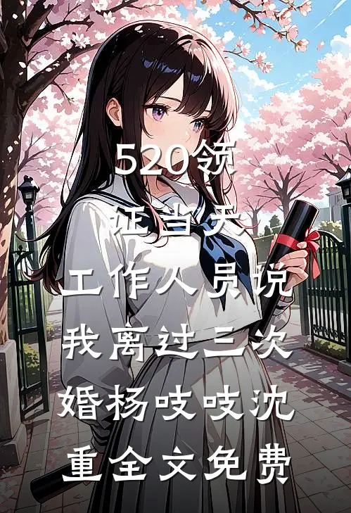 520领证当天，工作人员说我离过三次婚杨吱吱沈重全文免费