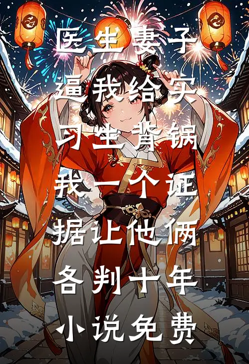 医生妻子逼我给实习生背锅，我一个证据让他俩各判十年小说免费