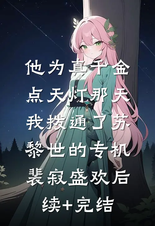 他为真千金点天灯那天，我拨通了苏黎世的专机裴寂盛欢后续+完结