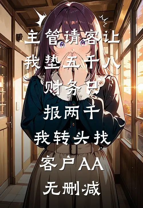 主管请客让我垫五千八，财务只报两千，我转头找客户AA无删减