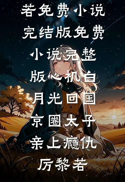 心机白月光回国，京圈太子亲上瘾(仇厉黎若)免费小说完结版_免费小说完整版心机白月光回国，京圈太子亲上瘾(仇厉黎若)