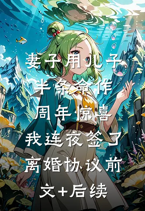妻子用儿子半条命作周年惊喜，我连夜签了离婚协议前文+后续