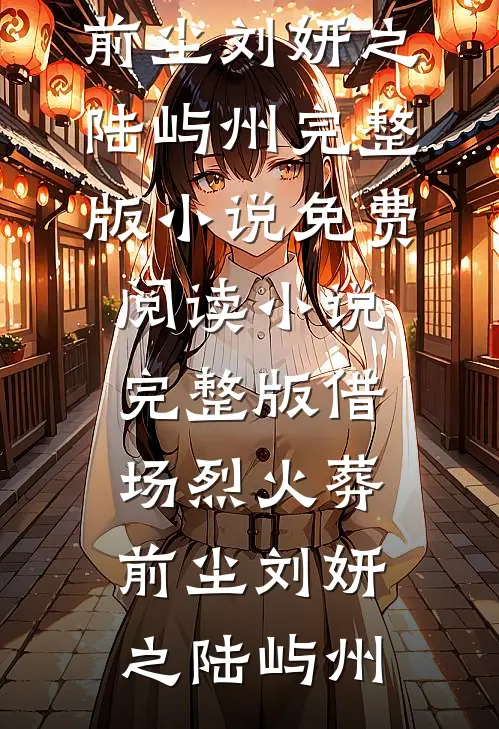 借场烈火葬前尘(刘妍之陆屿州)完整版小说免费阅读_小说完整版借场烈火葬前尘(刘妍之陆屿州)