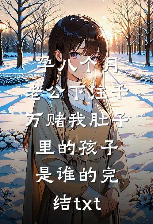 孕八个月，老公下注千万赌我肚子里的孩子是谁的完结txt